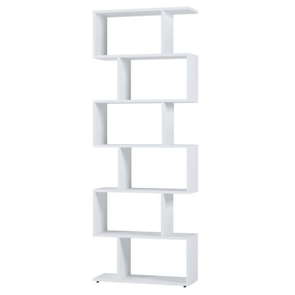 Etajeră Fabrik Home Wally 191 x 80 x 25 cm/ LPAL/ White photo 1