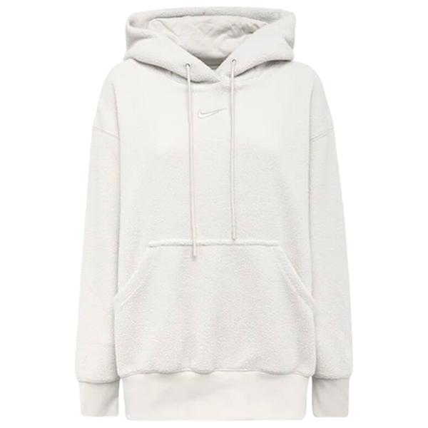 Hanorac pentru femei Nike Sportswear Plush Oversized Pullover White photo 1