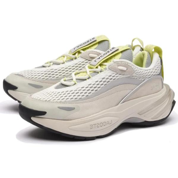 Adidași pentru femei Lacoste Audyssor Color Block Textile Vară/ Beige photo 1 Adidași pentru femei Lacoste Audyssor Color Block Textile Vară/ Beige photo 1
