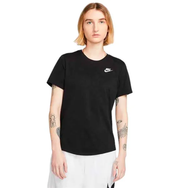 Tricou pentru femei Nike Nsw Tee Club Bumbac/ Black photo 1 Tricou pentru femei Nike Nsw Tee Club Bumbac/ Black photo 1