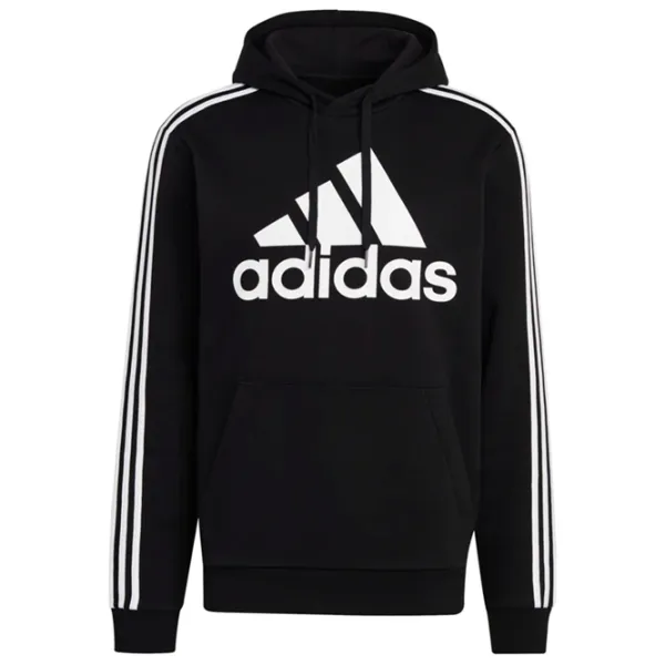 Hanorac pentru bărbați Adidas Box Logo 3S Fleece Drept/ Black photo 1