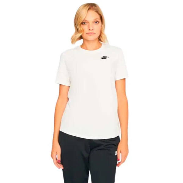 Tricou pentru femei Nike Nsw Tee Club Bumbac/ White photo 1