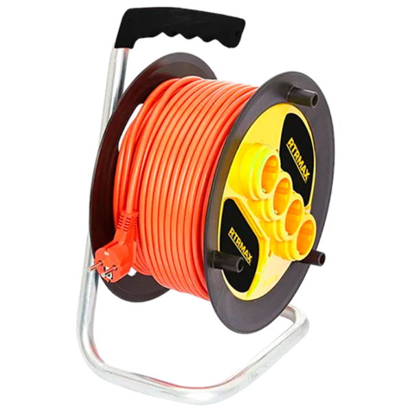 Prelungitor pe tambur RTRMAX REM32540 40 m Yellow photo 1