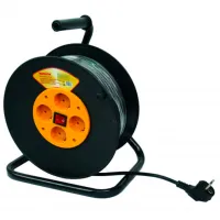 Удлинитель Makalon 700708 50 м Черный