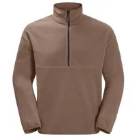 Hanorac pentru bărbați Jack Wolfskin Bockenheim Fleece Drept/ Brown