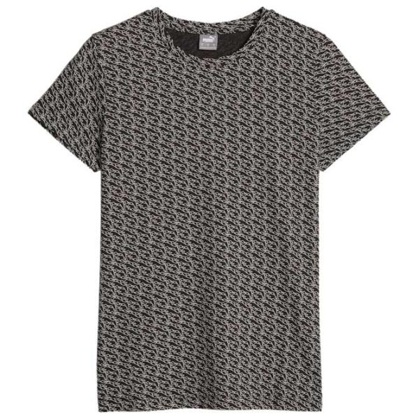 Tricou pentru femei Puma Ess+ Logo Lab Aop Tee Bumbac/ Black photo 1 Tricou pentru femei Puma Ess+ Logo Lab Aop Tee Bumbac/ Black photo 1