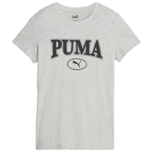 Футболка для женщин Puma Squad Graphic Tee 20% полиэстер/ Серый photo 1