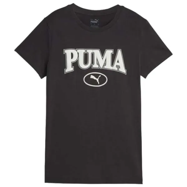 Tricou pentru femei Puma Squad Graphic Tee 20% poliester/ Black photo 1