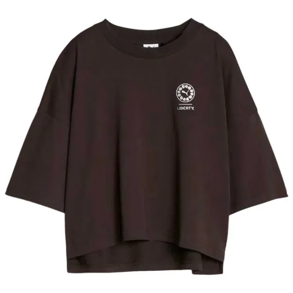 Футболка для женщин Puma X Liberty Graphic Tee Хлопок/ Черный photo 1