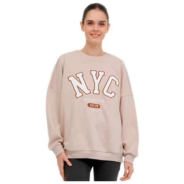 Hanorac pentru femei Lumberjack WL SOFIA-N 16GF851 3PR Beige photo 1