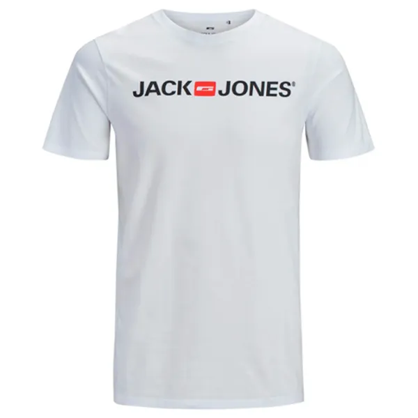 Tricou pentru bărbați Jack & Jones 1P 12137126 Bumbac/ White photo 1 Tricou pentru bărbați Jack & Jones 1P 12137126 Bumbac/ White photo 1
