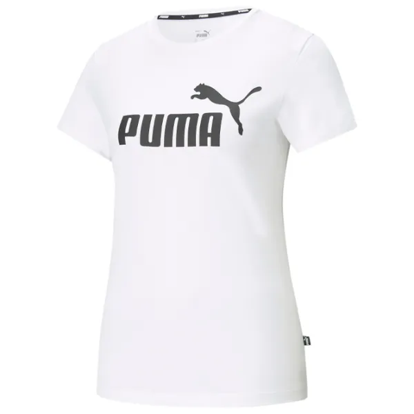 Футболка для женщин Puma Ess Logo Tee Хлопок/ Белый photo 1