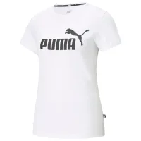 Футболка для женщин Puma Ess Logo Tee Хлопок/ Белый