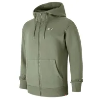 Hanorac pentru bărbați New Balance Small Logo Drept/ Khaki