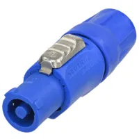 Аудио штекер Neutrik NAC3FCA ПВХ/ Синий