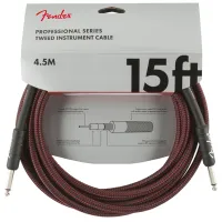 Cablu audio Fender Professional Series Textil/ Red