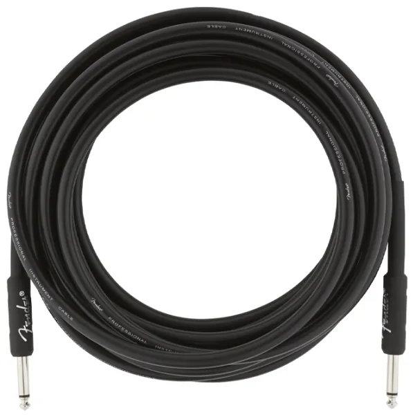 Аудио кабель Fender Professional Series ПВХ/ Черный photo 1