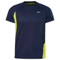Футболка для мужчин Reebok RUNNING SS SPEEDWI Polyester/ Темно-синий