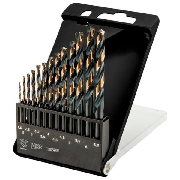 Набор сверл Graphite 55H088 HSS-CNC photo 1 Набор сверл Graphite 55H088 HSS-CNC photo 1