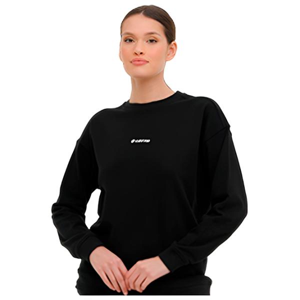 Hanorac pentru femei Lotto W-DELFIN C NECK SWEAT 4FX Black photo 1