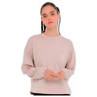 Толстовка для женщин Lotto W-PACIFICO C NECK SWT 3PR Бежевый