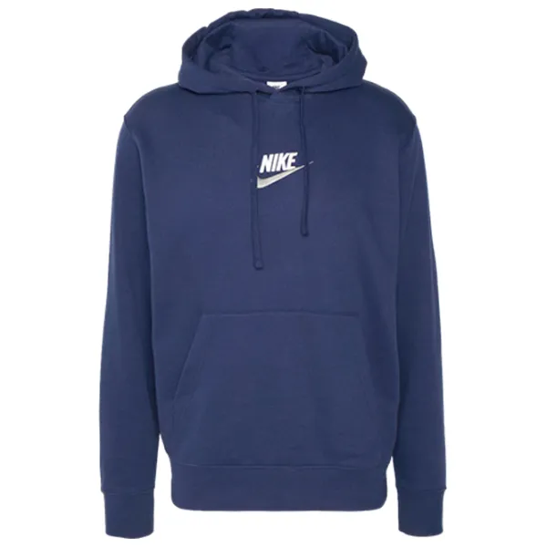 Hanorac pentru bărbați Nike M Nk Club+ Ft Po Lbr Drept/ Blue photo 1