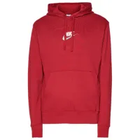 Hanorac pentru bărbați Nike M Nk Club+ Ft Po Lbr Drept/ Red