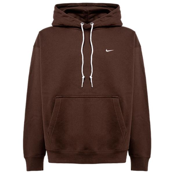 Толстовка для мужчин Nike M Nk Solo Swsh Flc Po Свободный/ Коричневый photo 1