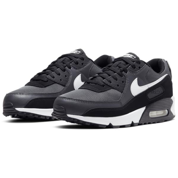Кроссовки для мужчин Nike Air Max 90 42/ Black Gray photo 1