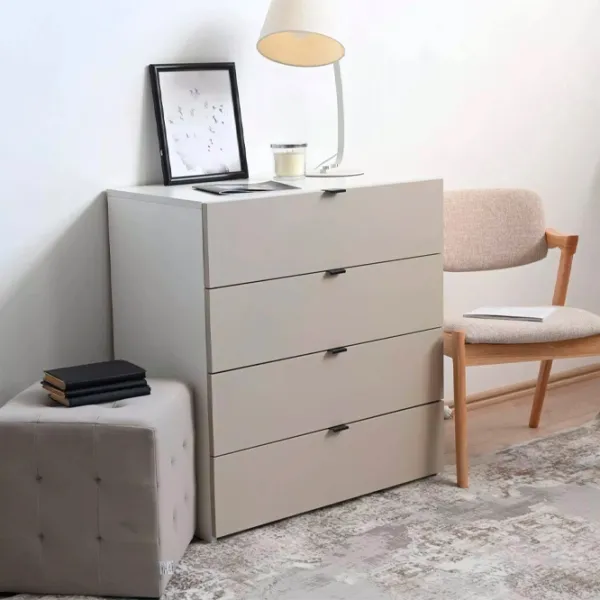 Comodă Fabrik Home Hardy 87 x 80 x 47/ MDF/ Light grey matte photo 1 Comodă Fabrik Home Hardy 87 x 80 x 47/ MDF/ Light grey matte photo 1