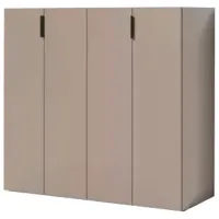 Comodă Fabrik Home Hardy 4 87 x 80 x 47/ MDF/ Clay grey