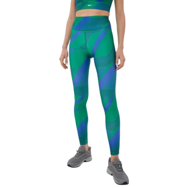 Colanți sport pentru femei Reebok WOR Train AOP Tigh L/ Green photo 1 Colanți sport pentru femei Reebok WOR Train AOP Tigh L/ Green photo 1