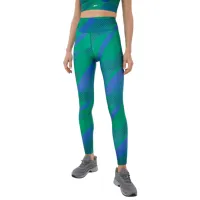 Тайтсы для женщин Reebok WOR Train AOP Tigh XS/ Зелёный