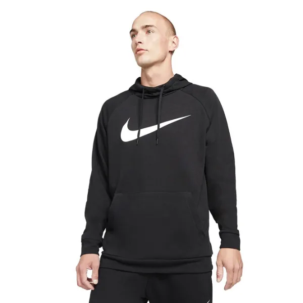 Толстовка для мужчин Nike Dri-Fit Training Swoosh Прямой/ Черный photo 1