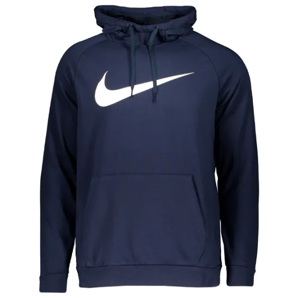 Hanorac pentru bărbați Nike Dri-Fit Training Swoosh Drept/ Navy photo 1