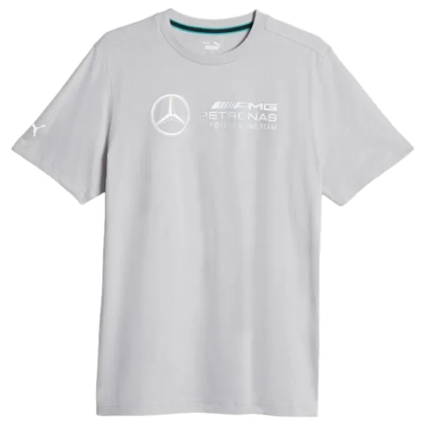 Футболка для мужчин Puma Mapf1 Logo Tee 100% хлопок/ Серебристый photo 1
