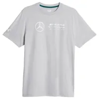 Футболка для мужчин Puma Mapf1 Logo Tee 100% хлопок/ Серебристый