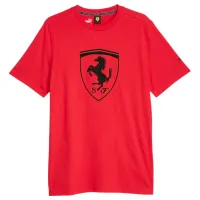 Футболка для мужчин Puma Ferrari Race Tonal Big Shield Tee 100% хлопок/ Красный