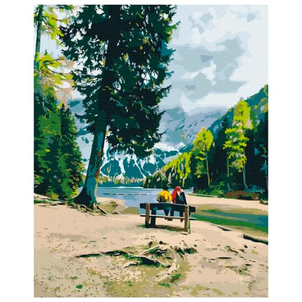 Картина по номерам BrushMe Путешественники 50 x 40 см/ Вертикальная photo 1
