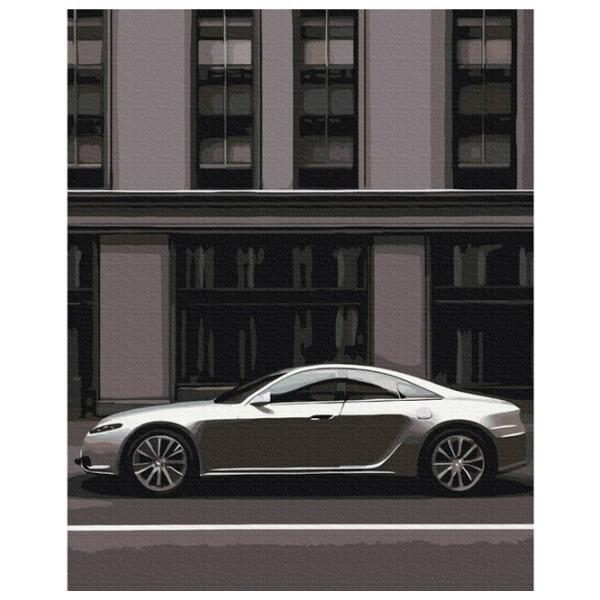 Pictură pe numere BrushMe Mașină metropolitană 50 x 40 cm/ Verticală photo 1