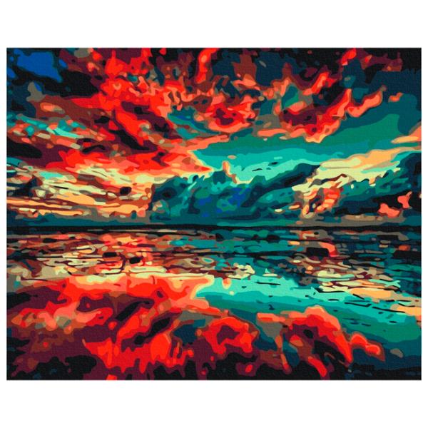 Картина по номерам BrushMe Отражение мира 50 x 40 см/ Горизонтальная photo 1