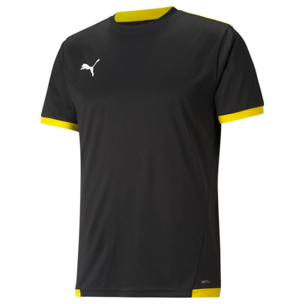 Tricou pentru bărbați Puma Teamliga Jersey 100% poliester/ Black photo 1
