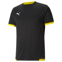 Tricou pentru bărbați Puma Teamliga Jersey 100% poliester/ Black