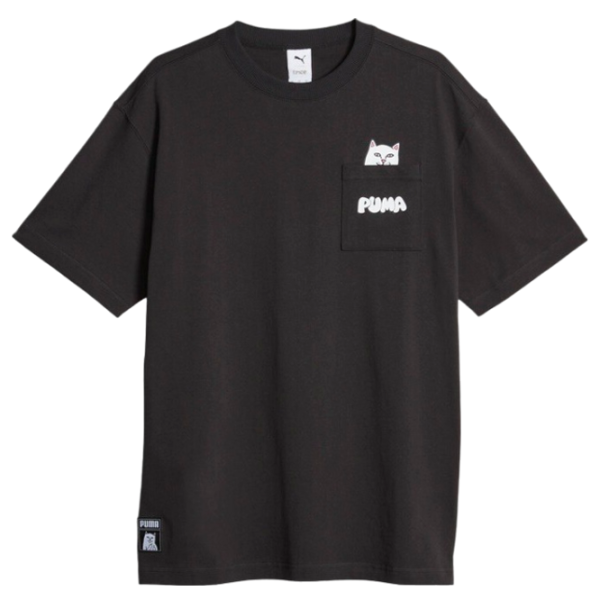Tricou pentru bărbați Puma X Ripndip Pocket Tee 100% bumbac/ Black photo 1