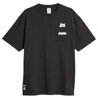 Tricou pentru bărbați Puma X Ripndip Pocket Tee 100% bumbac/ Black