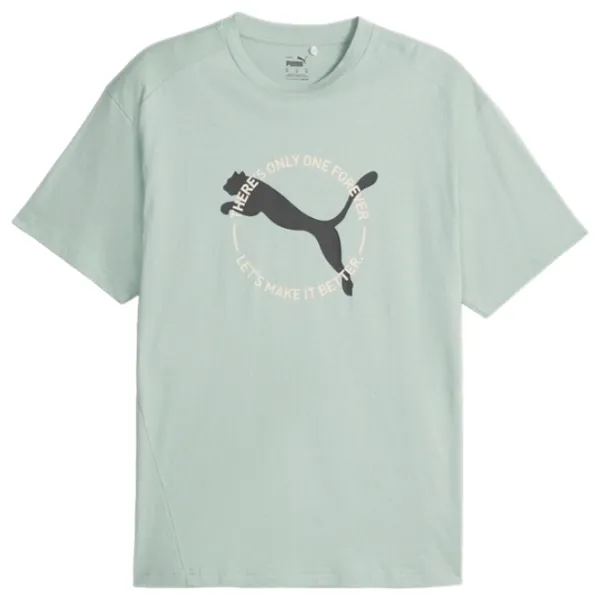 Футболка для мужчин Puma Better Sportswear Tee 100% хлопок/ Зелёный photo 1