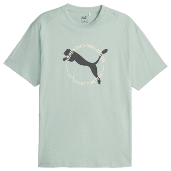 Футболка для мужчин Puma Better Sportswear Tee 100% хлопок/ Зелёный photo 1