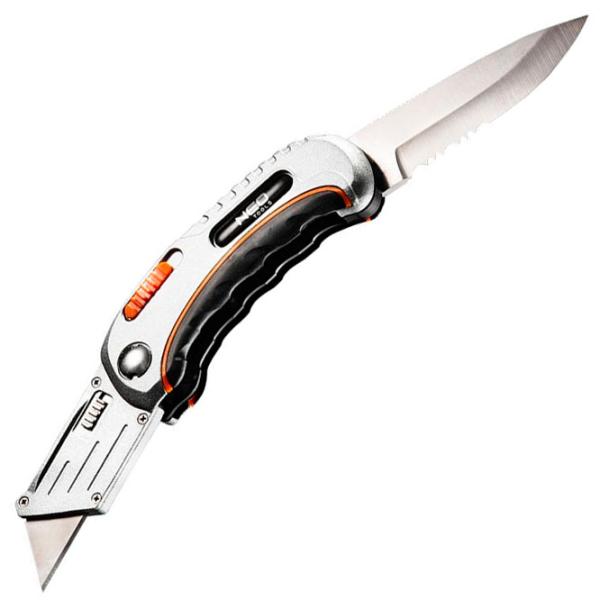 Нож NEO Tools 63-710 для штукатурно-отделочных работ/ Сталь photo 1