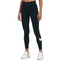 Тайтсы для женщин Nike Sportswear Essential Swoosh L/ Черный