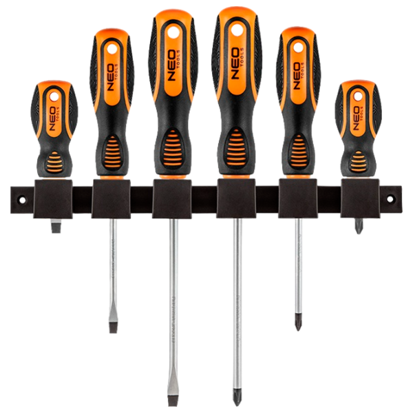 Набор отвёрток NEO Tools 04-193 Количество в наборе: 6 photo 1